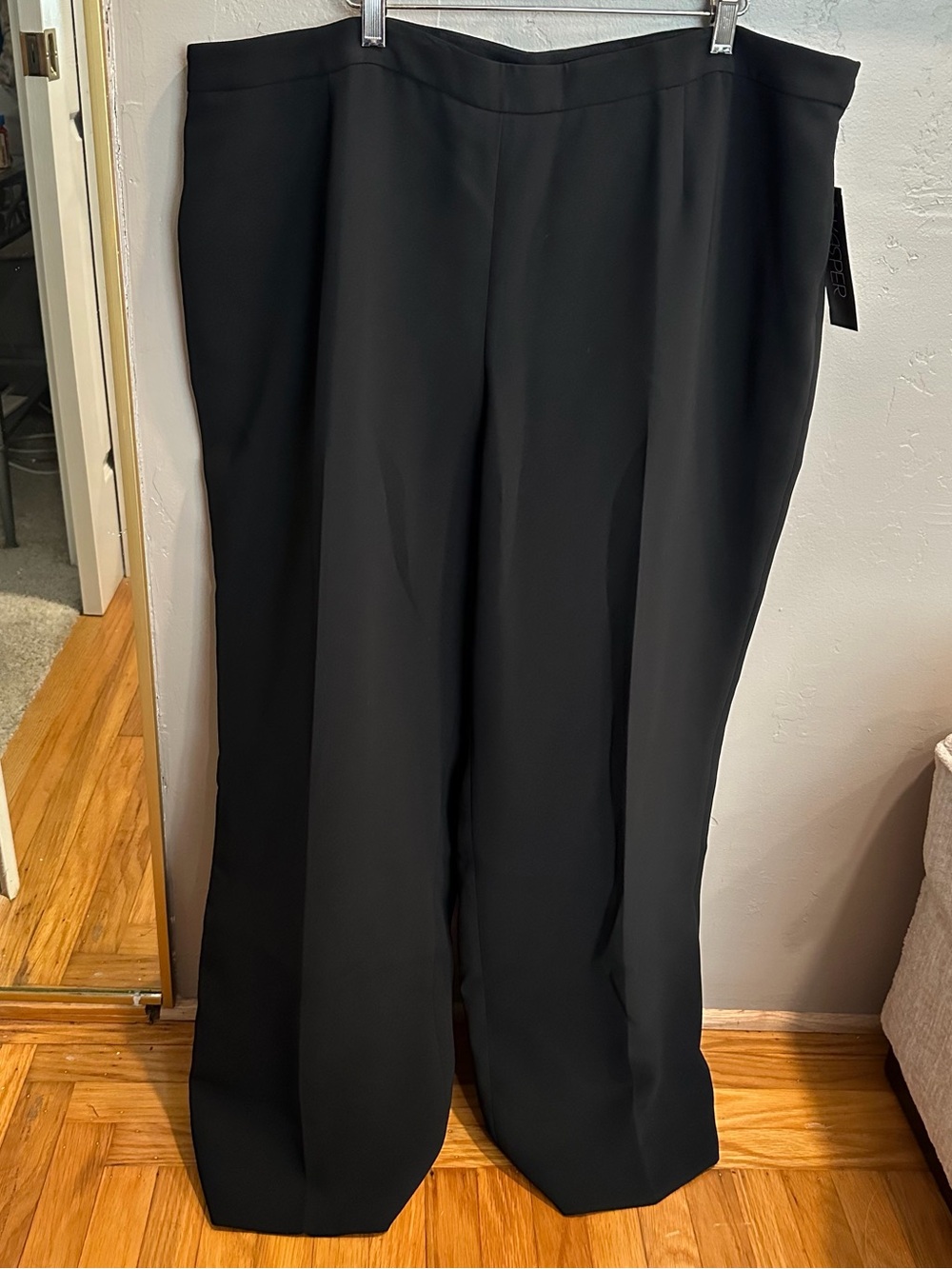 Kasper Black Wide-Leg Dress Trousers NWT Size‎ 22W #J17